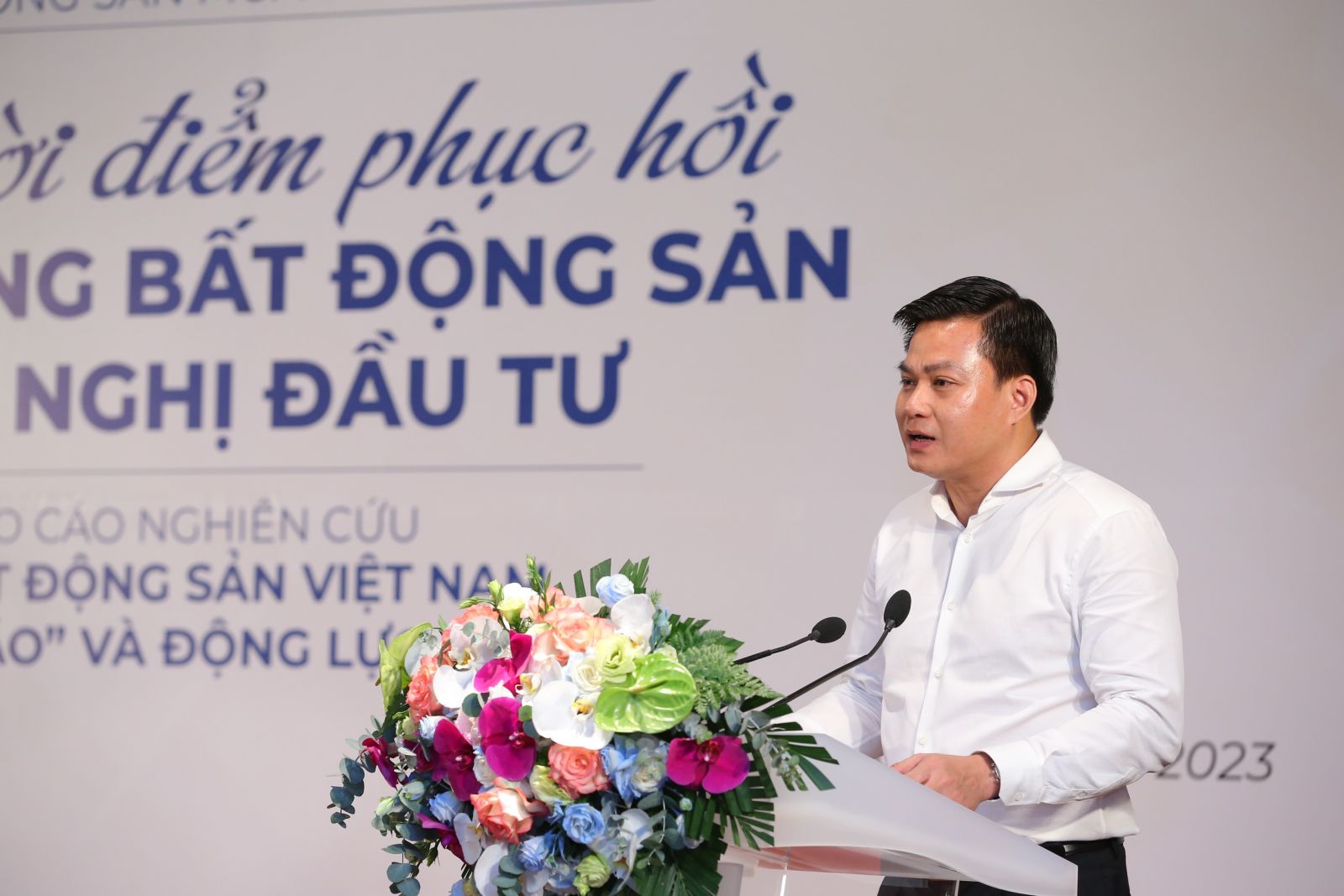 Ông Hoàng Hải, Cục trưởng Cục Quản lý nhà và thị trường bất động sản, Bộ Xây dựng