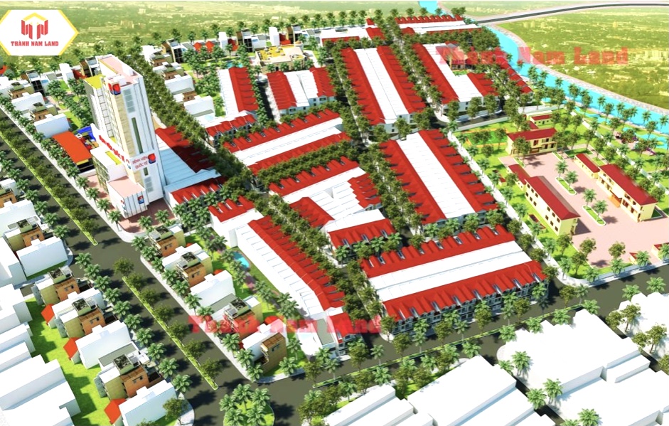 Phối cảnh một dự án của Công ty CP Đầu tư Xây dựng Minh Hoàng Long-doanh nghiệp còn nợ gần 50 tỷ đồng tiền thuế sử dụng đất.