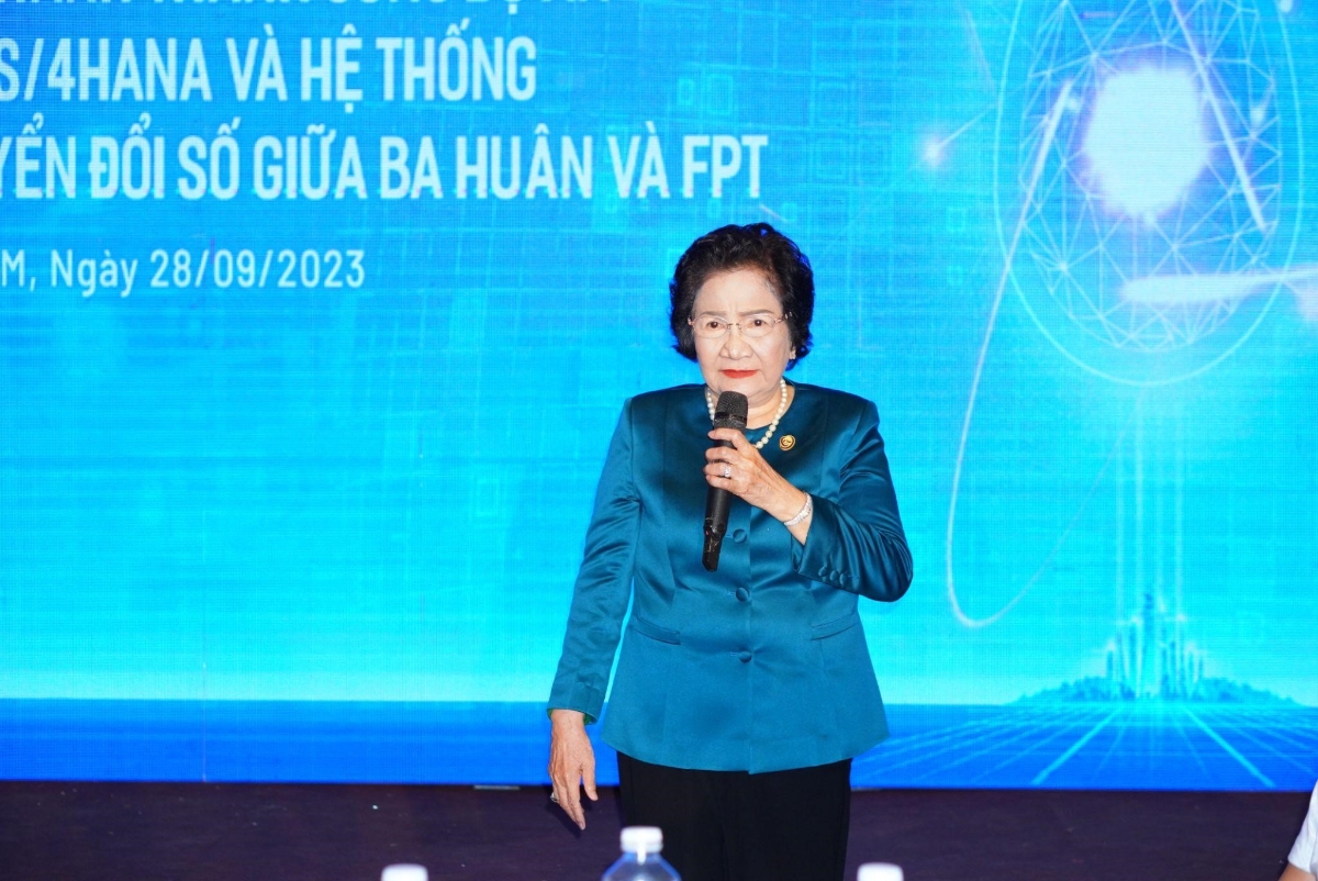 Bà Phạm Thị Huân - Chủ tịch Công ty Cổ phần Ba Huân khẳng định dự án đóng vai trò quan trọng trong chiến lược phát triển của doanh nghiệp.
