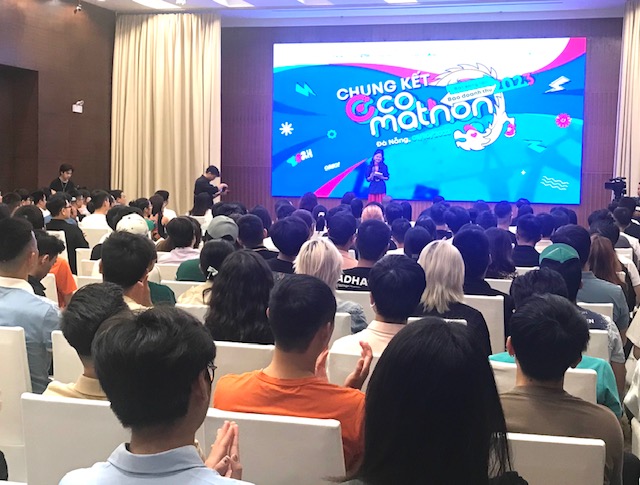 Quang cảnh Chung kết Cuộc thi Ecomathon 2023 - Ảnh: Ng&ocirc; Anh Văn.