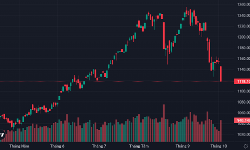 VN-Index thủng đáy, bán tháo ồ ạt đẩy hơn 80 mã giảm sàn
