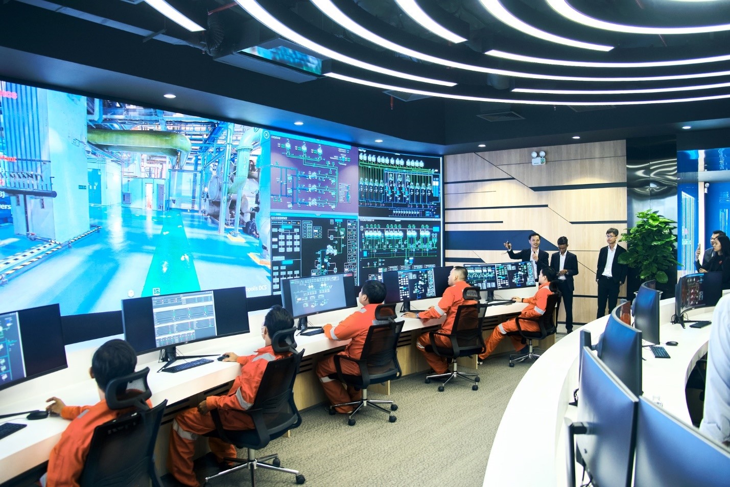 Trung tâm vận hành đầu não (ONC) của Tập đoàn Keppel tại thành phố Thủ Đức.