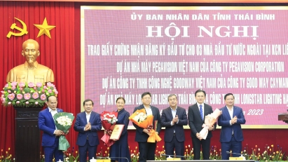 Thai Binh approves 3 FDI projects with $270mln in capital
