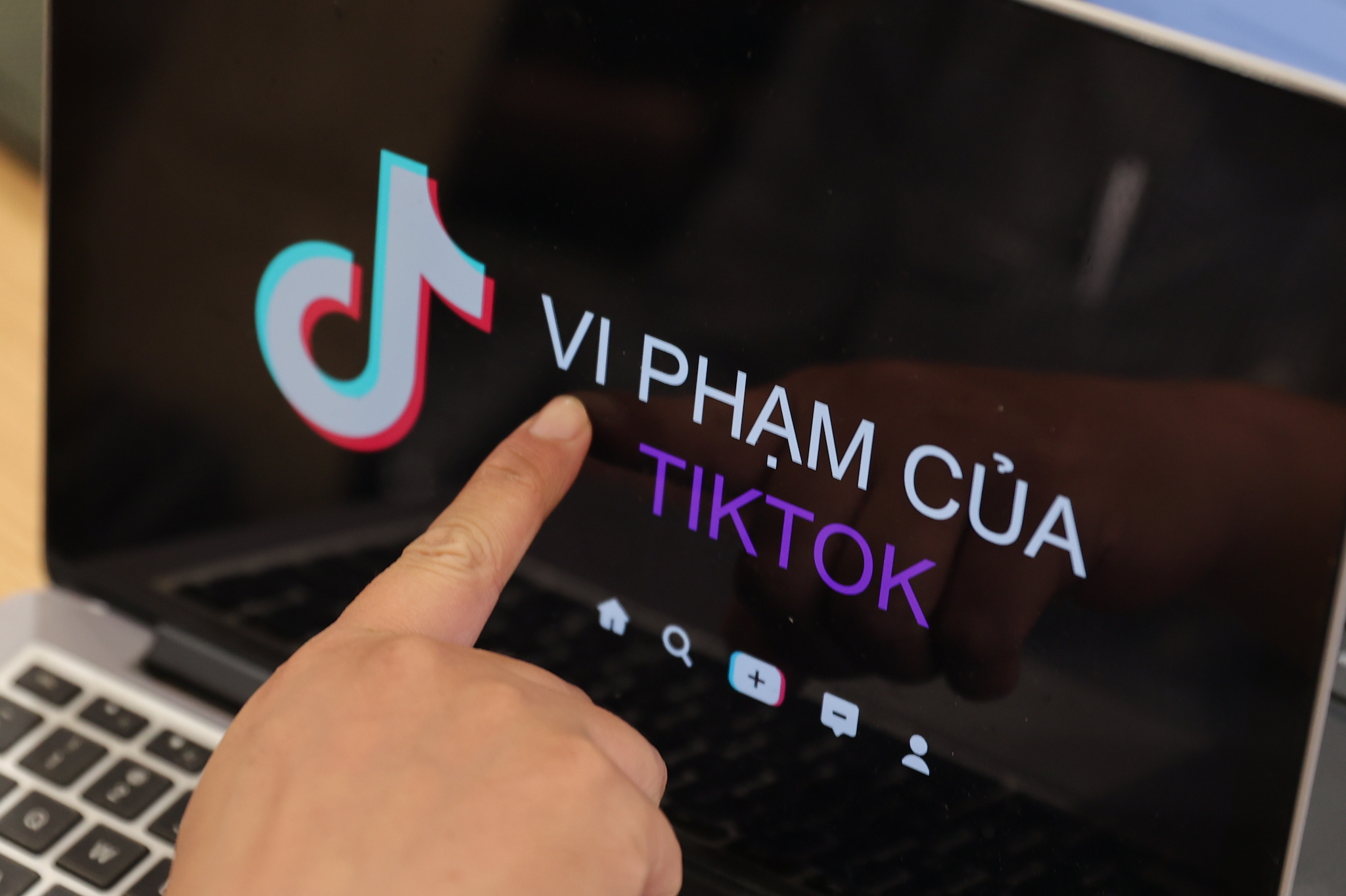 Đoàn kiểm tra đã chỉ ra những hành vi vi phạm chủ yếu của TikTok tại Việt Nam.