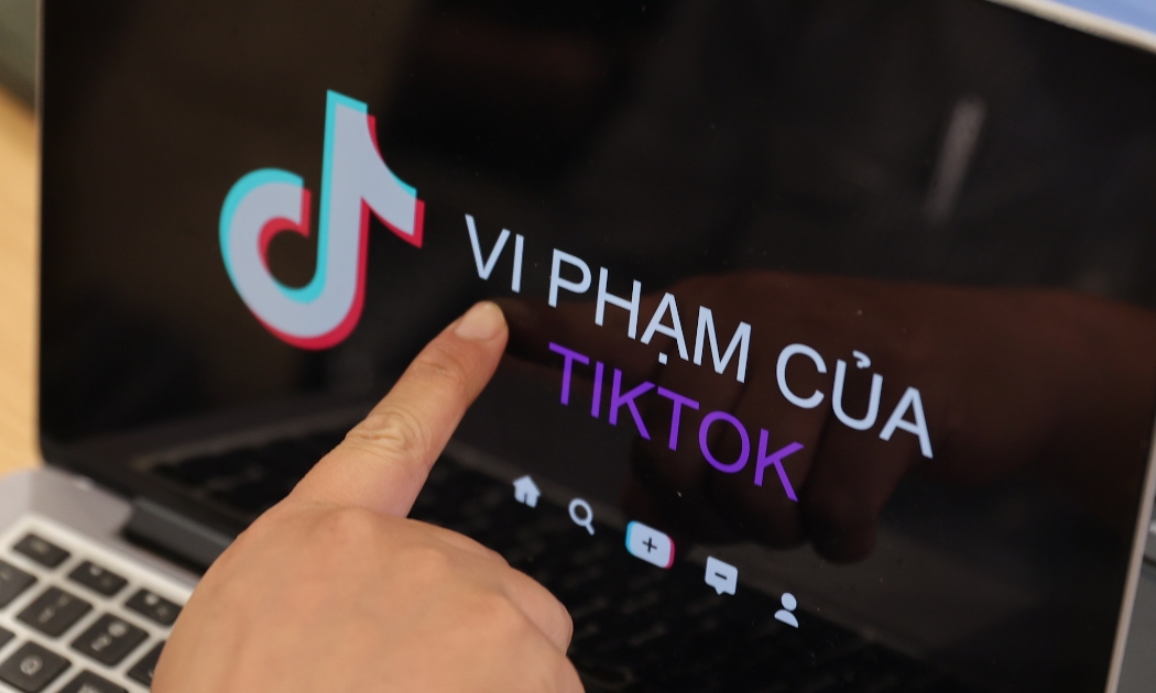 Đoàn kiểm tra đã chỉ ra những hành vi vi phạm chủ yếu của TikTok tại Việt Nam.