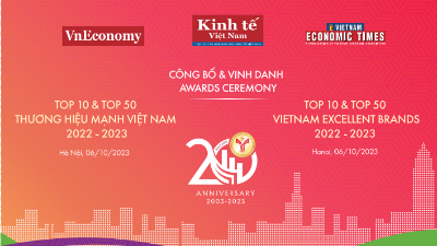 Lễ công bố và vinh danh Thương hiệu Mạnh Việt Nam 2023