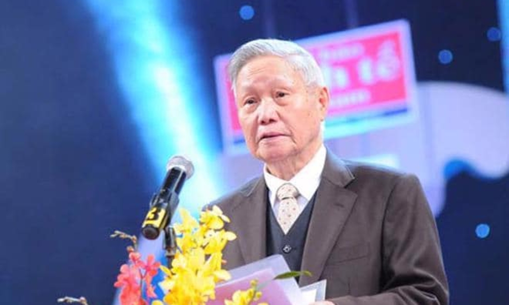 Giáo sư Đào Nguyên Cát, nguyên Tổng biên tập Thời báo Kinh tế Việt Nam.
