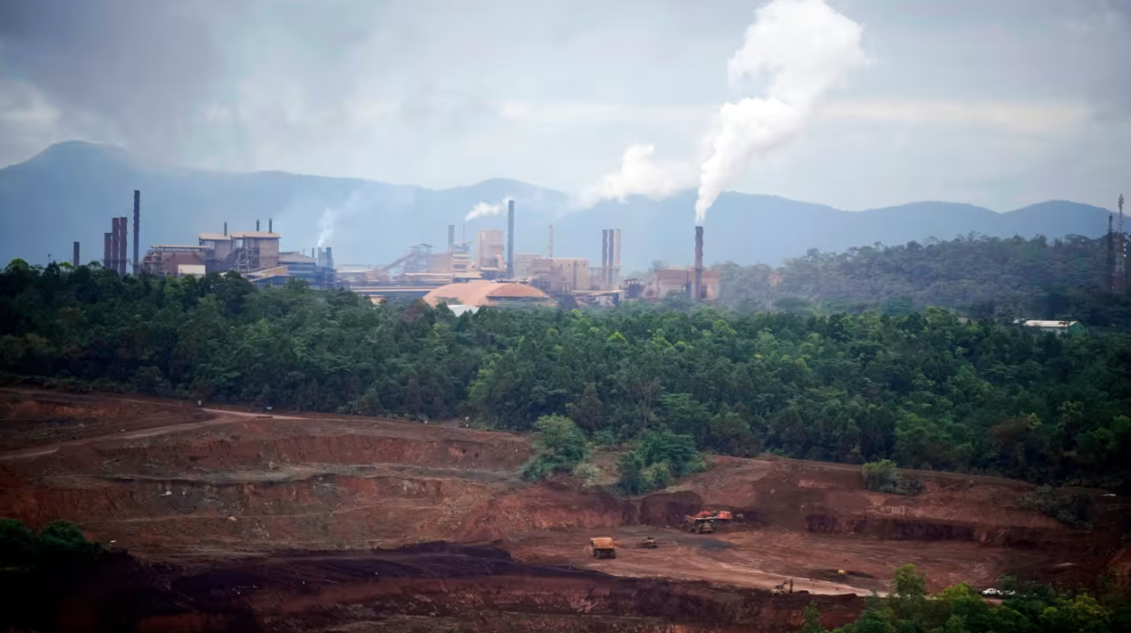 Một nhà máy chế biến nickel của Vale ở Indonesia - Ảnh: AP.