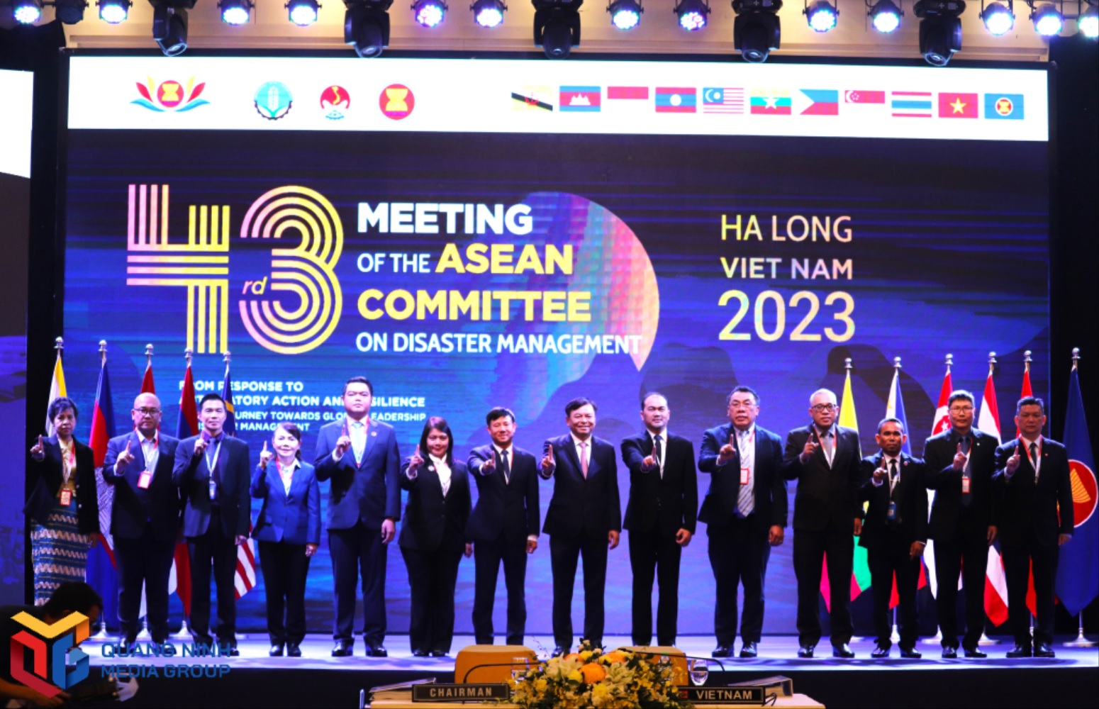 Khai mạc Hội nghị thường niên lần thứ 43 của Ủy ban ASEAN về quản lý thiên tai.
