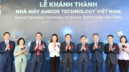 Amkor opens semiconductor plant in Bac Ninh