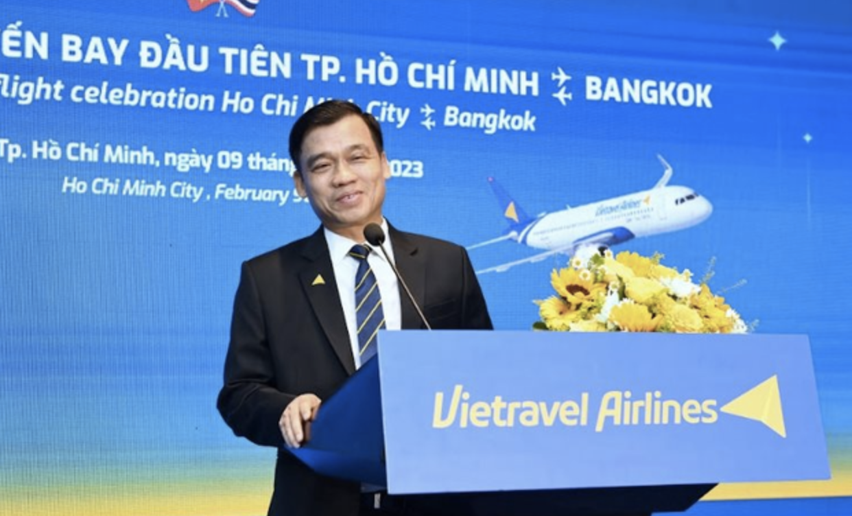 Ông Vũ Đức Biên, Tổng giám đốc Vietravel Airlines.