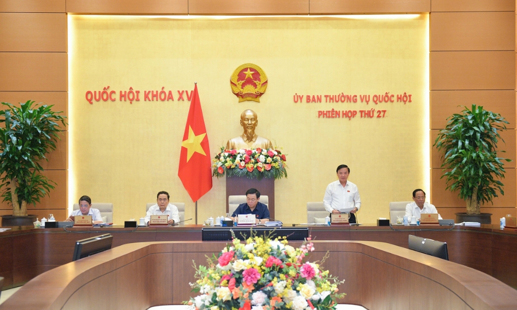 Uỷ ban Thường vụ Quốc hội xem xét báo cáo của Chính phủ về công tác tiếp công dân, giải quyết khiếu nại, tố cáo năm 2023.