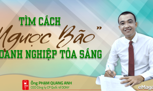 Tìm cách “ngược bão”: Doanh nghiệp tỏa sáng