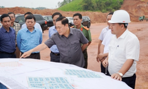 Chủ tịch UBND tỉnh Lạng Sơn thúc tiến độ nhiều dự án trọng điểm 