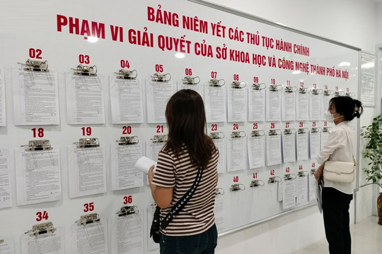 Còn một số “điểm nghẽn” ảnh hưởng tới chất lượng phục vụ và mức độ đánh giá hài lòng của người dân, doanh nghiệp.Ảnh: VGP