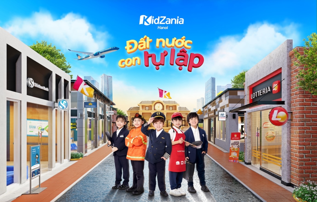 KidZania - mô hình giáo - trí Quốc tế chính thức ra mắt tại Việt Nam (ảnh: KidZania).
