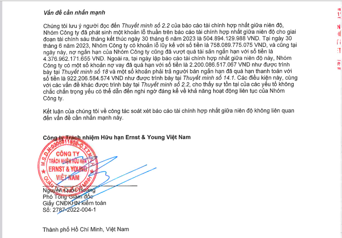 BCTC bán niên 2023 đã soát xét của POM.