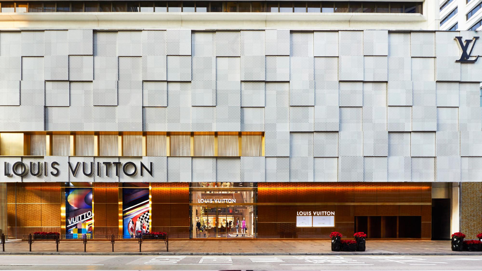 Cửa hàng Louis Vuitton tại Canton Road, Hồng Kông.