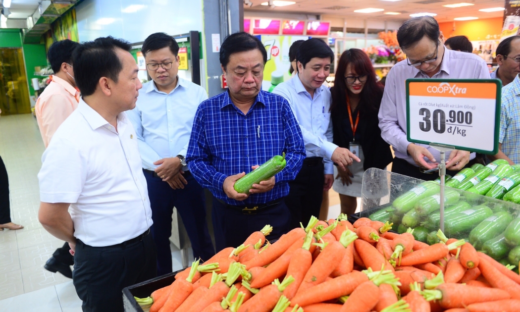 Bảo đảm nguồn cung, bình ổn giá thị trường dịp cuối năm và Tết Nguyên đán 2024. Ảnh minh họa.