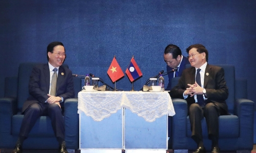 Chủ tịch nước: Quan hệ Việt - Lào là tài sản vô giá