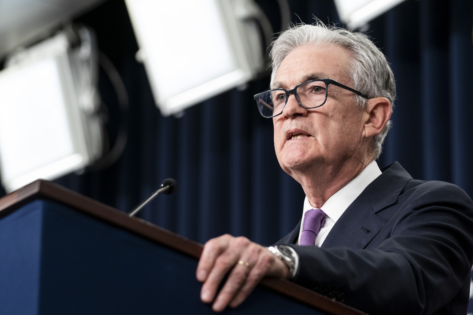 Chủ tịch Fed Jerome Powell - Ảnh: Bloomberg.