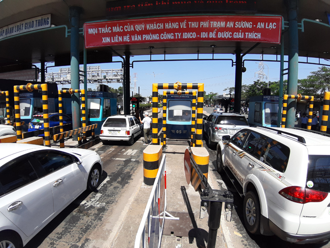 TP.HCM chính thức áp dụng thí điểm cân tự động để "phạt nguội" xe vi phạm tải trọng, thời gian một năm kể từ ngày 19/10/2023. Ảnh minh họa.