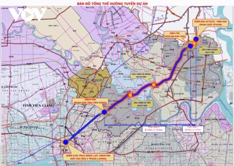 Long An to build national highway linking Mekong Delta with HCMC