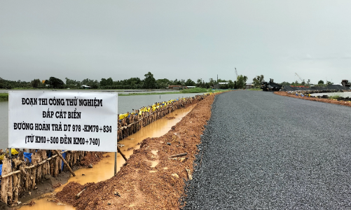 Bộ Giao thông vận tải gấp rút thí điểm cát biển, tìm kiếm thêm vật liệu thay thế cát sông