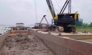 Đồng Tháp và An Giang phê duyệt, bàn giao nhiều mỏ cát cho nhà thầu phục vụ thi công các dự án cao tốc