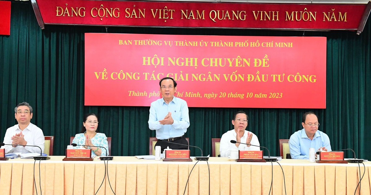 Bí thư Thành ủy TP.HCM Nguyễn Văn Nên: 