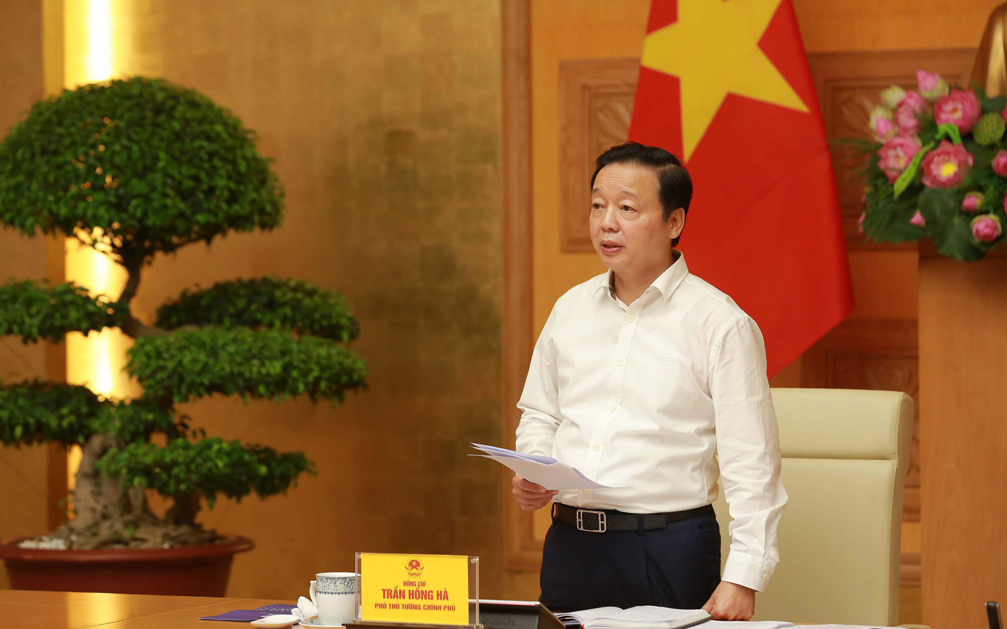 Phó Thủ tướng Trần Hồng Hà: 