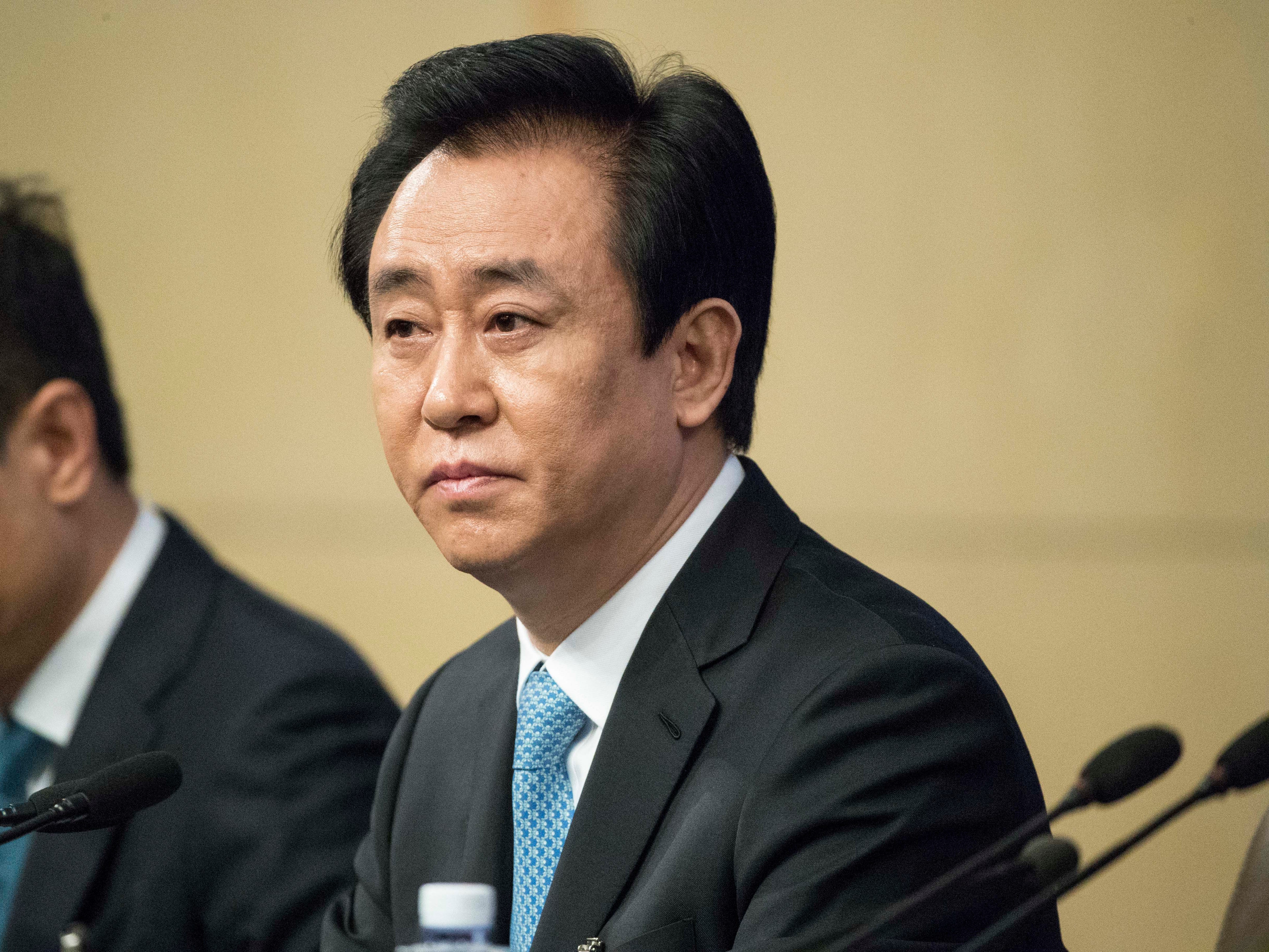 Ông Hứa Gia Ấn, nhà sáng lập Evergrande - Ảnh: Getty.