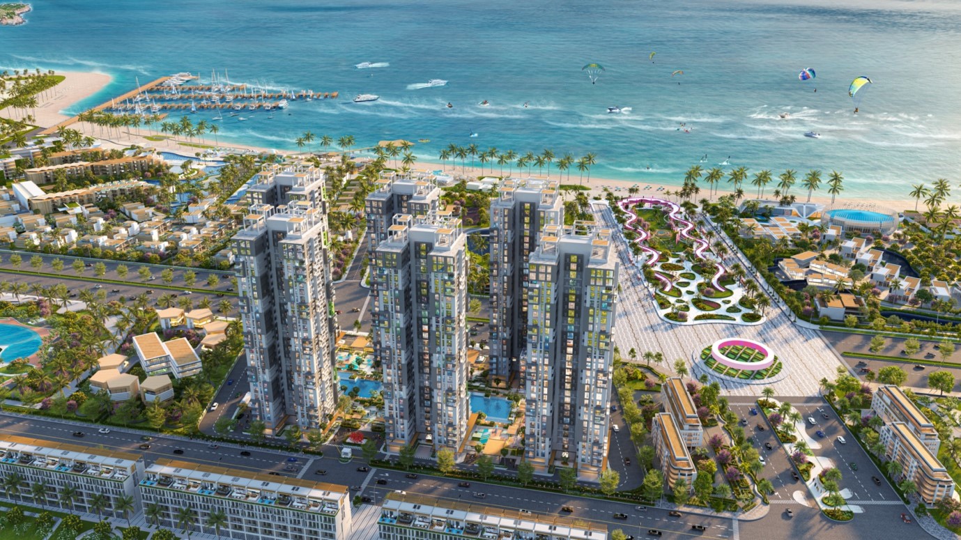 Đô thị biển với đầy đủ tiện ích được săn đón khi Bình Thuận chỉ còn cách TP.HCM 2 giờ.