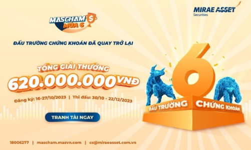 Chứng khoán Mirae Asset mang cuộc thi đầu tư MAScham Mùa 6 trở lại