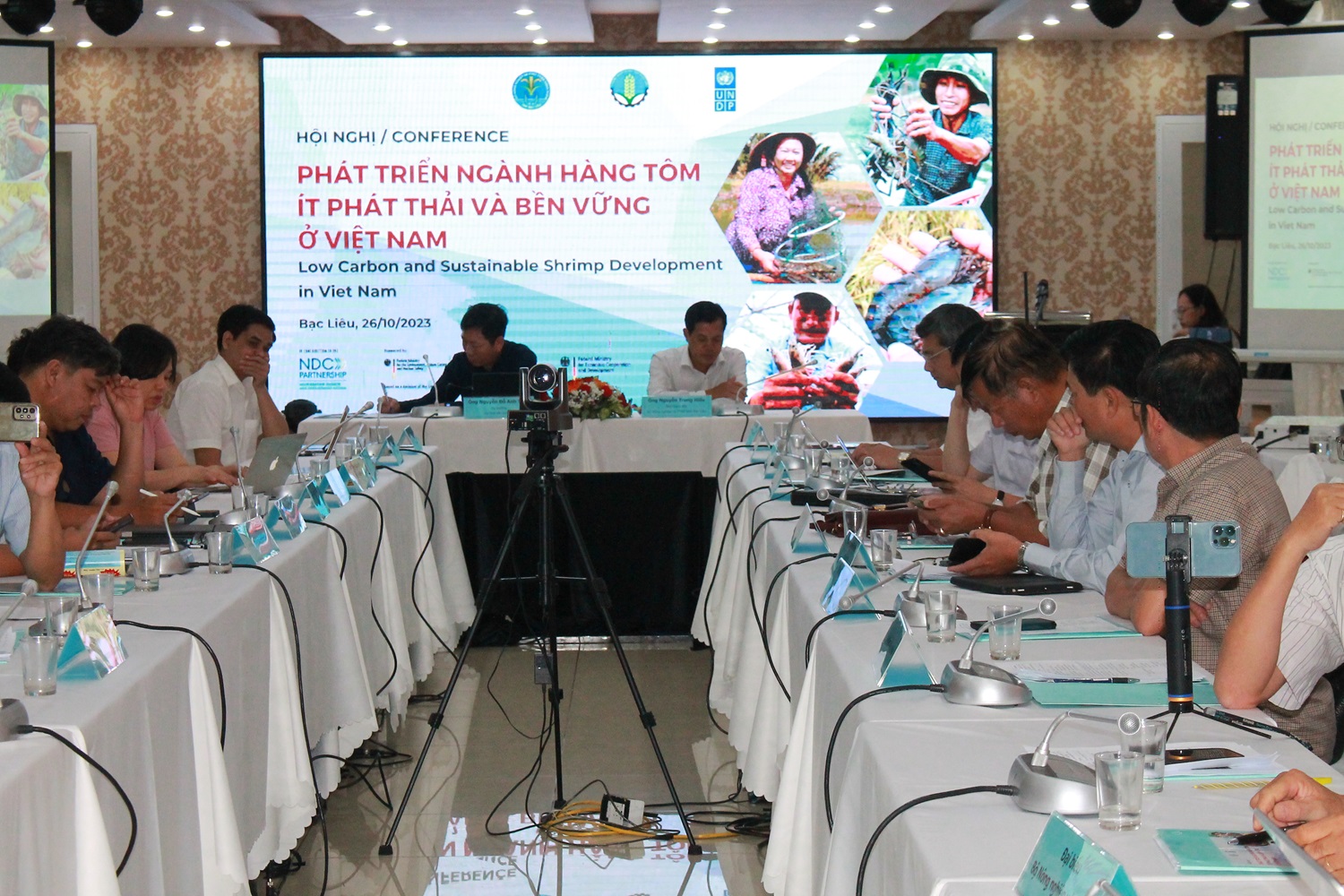 Quang cảnh hội nghị tại Thành phố Bạc Liêu, ngày 26/10/2023.