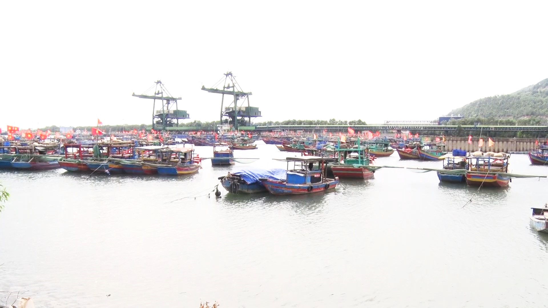 Theo chính quyền địa phương, khu vực neo đậu tàu thuyền của người dân xã Hải Hà (ảnh) sẽ không bị ảnh hưởng bởi việc xây dựng và sử dụng dự án cảng container Long Sơn
