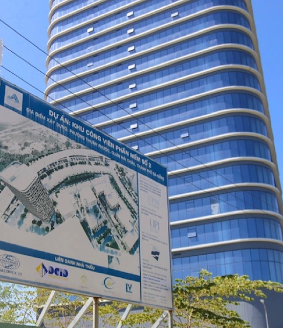 T&ograve;a nh&agrave; Văn ph&ograve;ng ICT 20 tầng C&ocirc;ng vi&ecirc;n phần mềm số 2 Đ&agrave; Nẵng.Ảnh Ng&ocirc; Anh Văn