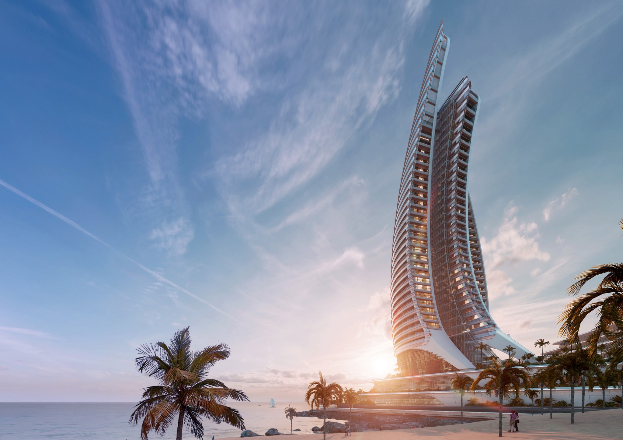 Phối cảnh dự án The Luxury Collection Resort trên Đảo Hòn Thơm. Ảnh: Sun Group
