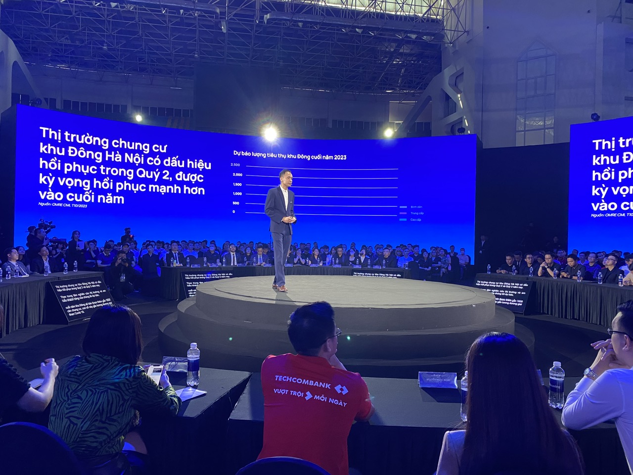 Đại diện Trung tâm Nghiên cứu thị trường và Am hiểu khách hàng One Mount Real Estate chia sẻ tại sự kiện