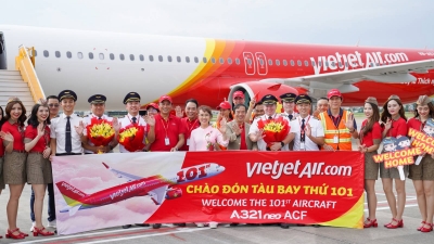Vietjet receives new A321neo ACF 240 aircraft