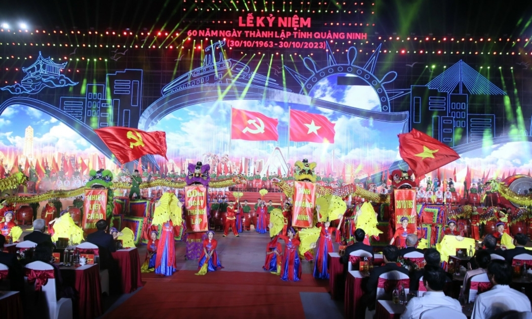 Lễ kỷ niệm 60 năm Ngày thành lập tỉnh Quảng Ninh.