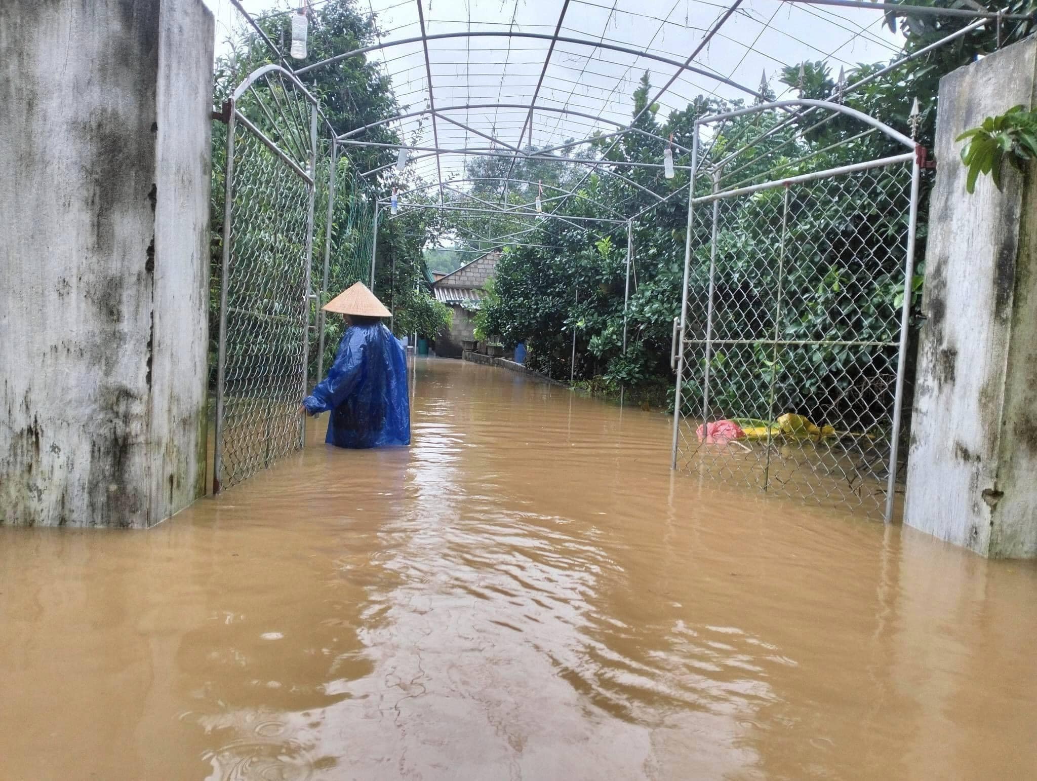 C&aacute;c địa phương bị ngập s&acirc;u tại H&agrave; Tĩnh đang chủ động c&aacute;c phương &aacute;n di dời người d&acirc;n, t&agrave;i sản đến khu vực an to&agrave;n