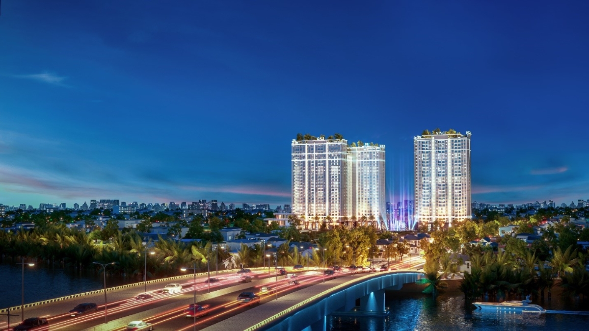 Khai Hoan Prime sở hữu loạt tiện ích vui chơi, giải trí về đêm, kỳ vọng ghi danh biểu tượng giải trí đầu tiên tại Nhà Bè. Ảnh: Khai Hoan Prime.