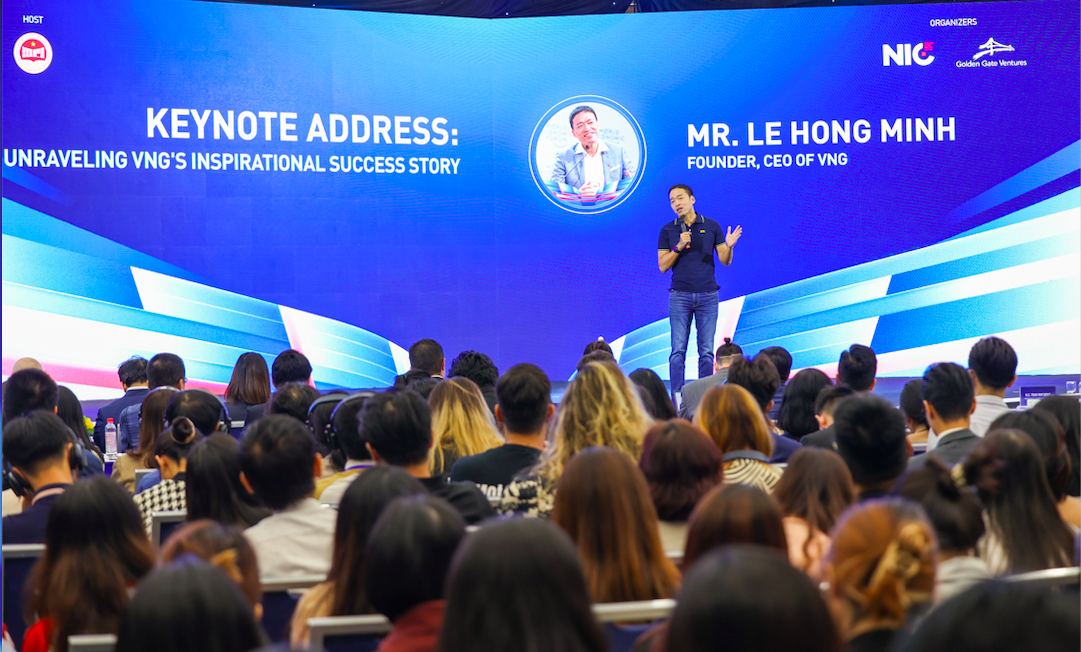 Ông Lê Hồng Minh, Tổng giám đốc Công ty cổ phần VNG nói tại Diễn đàn “Đổi mới sáng tạo vượt qua thách thức chiến lược cho một Việt Nam chuyển đổi”.