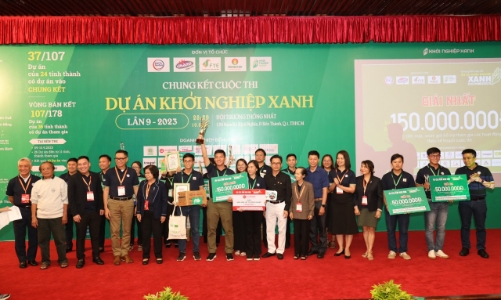 “Kết nối con người với tự nhiên” giành giải nhất dự án khởi nghiệp xanh 2023