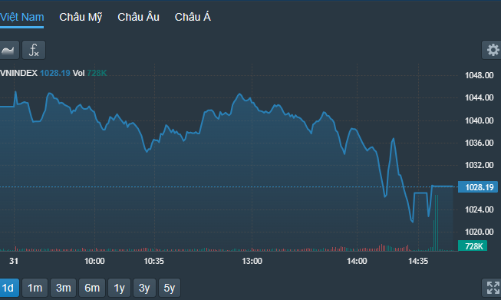 Cổ phiếu lại giảm sàn la liệt, VN-Index chốt tháng 10 tồi tệ