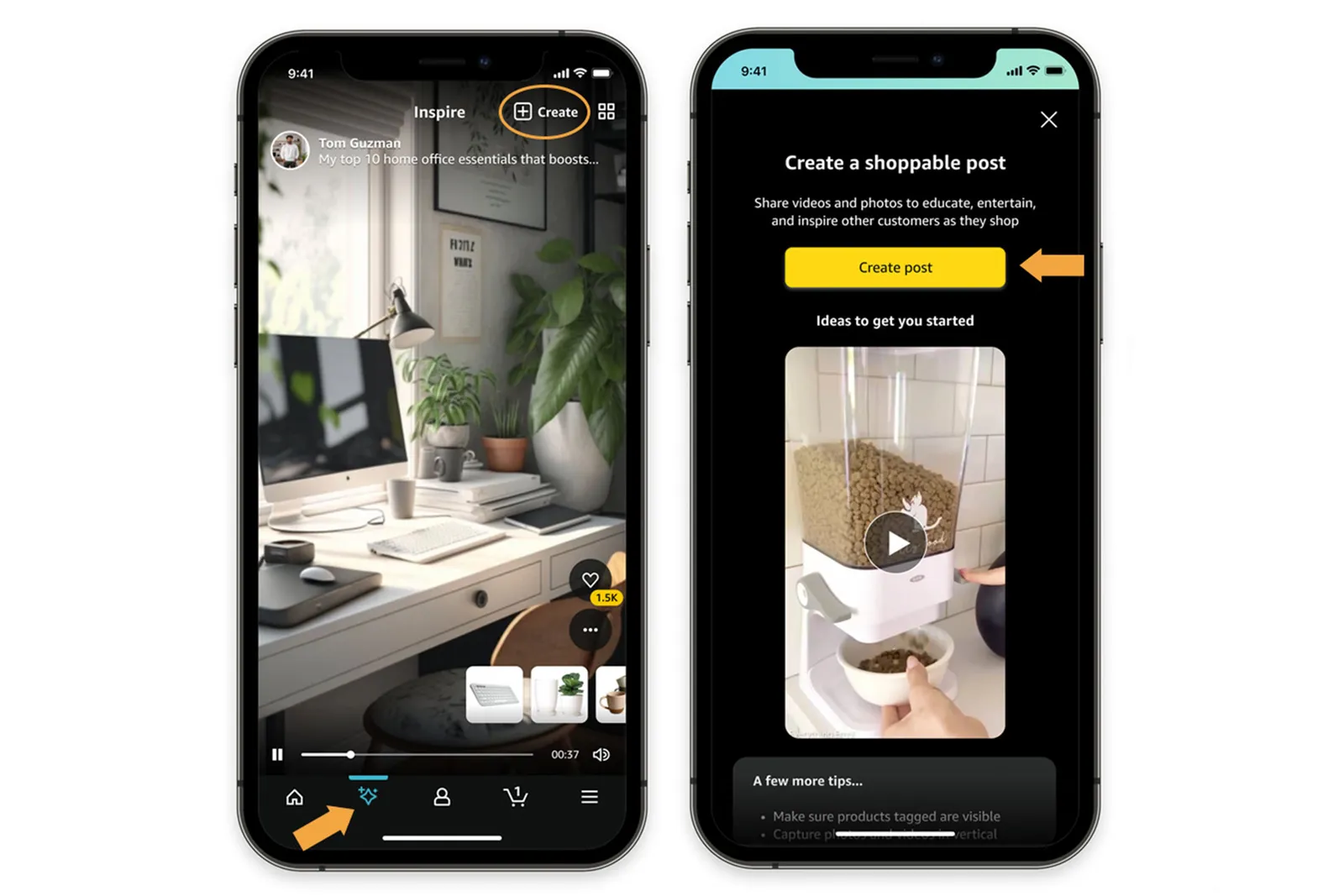 Amazon đã tích hợp nhiều tính năng xã hội hơn vào ứng dụng của mình.