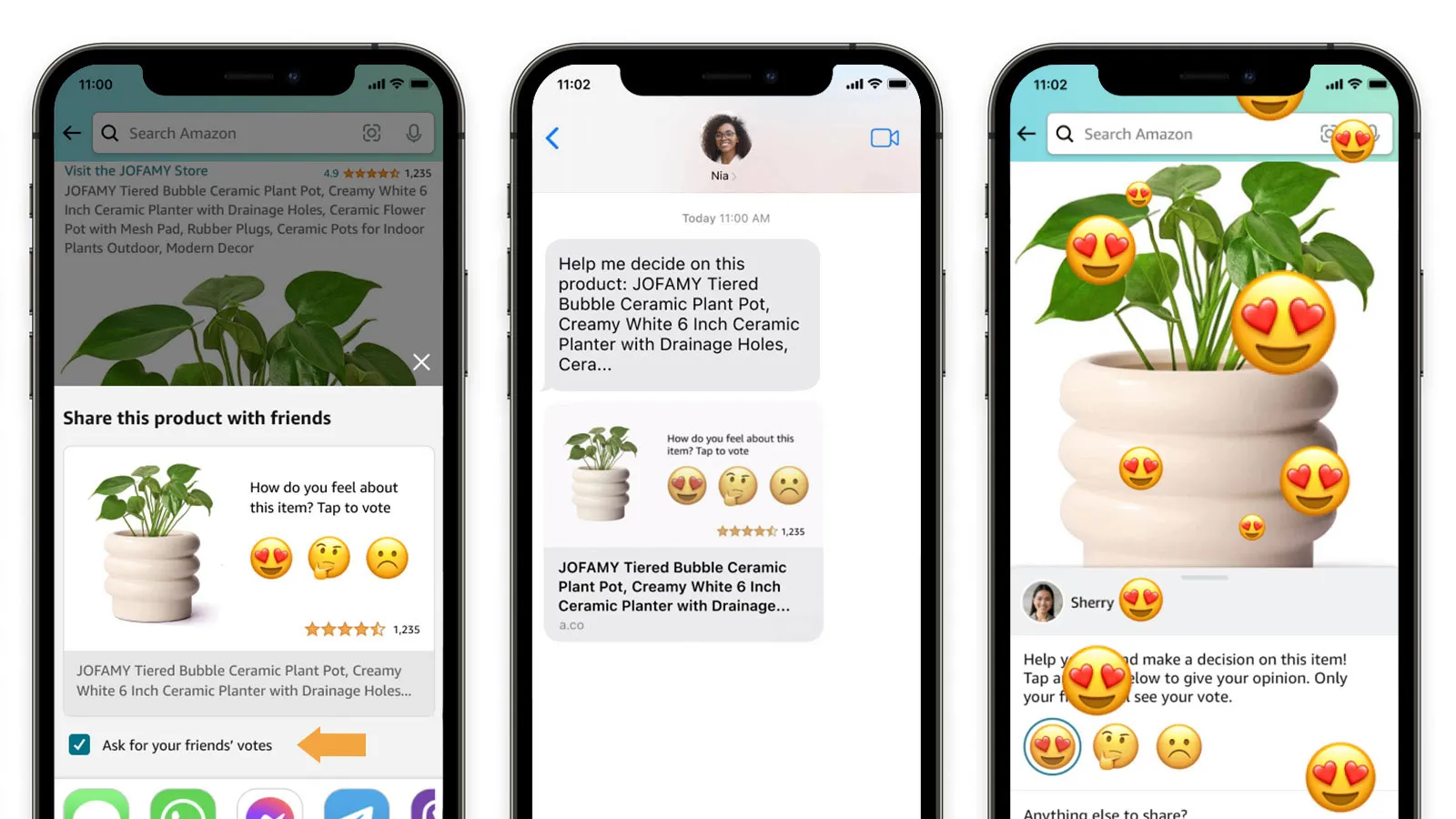 Thử nghiệm ban đầu của Amazon cho thấy khách hàng đặc biệt quan tâm đến việc nhận phản hồi về quần áo, giày dép, đồ điện tử và đồ nội thất.