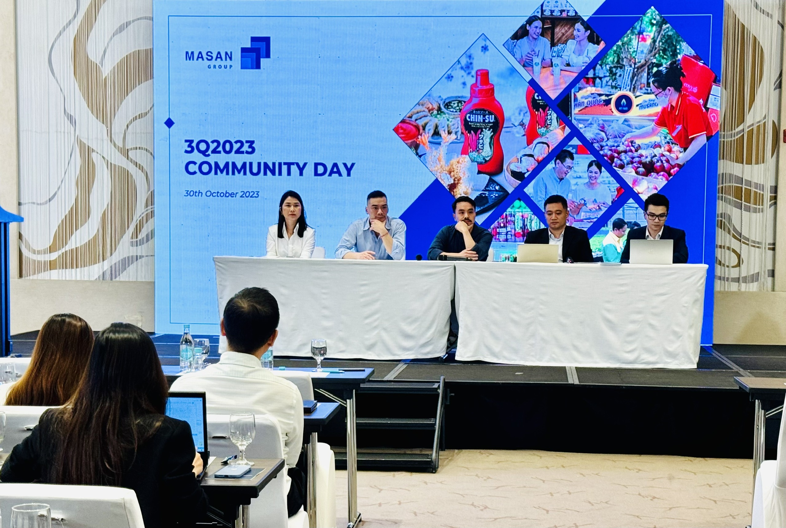 Đại diện tập đoàn Masan gặp gỡ nhà đầu tư chiều 30/10 tại TP.HCM