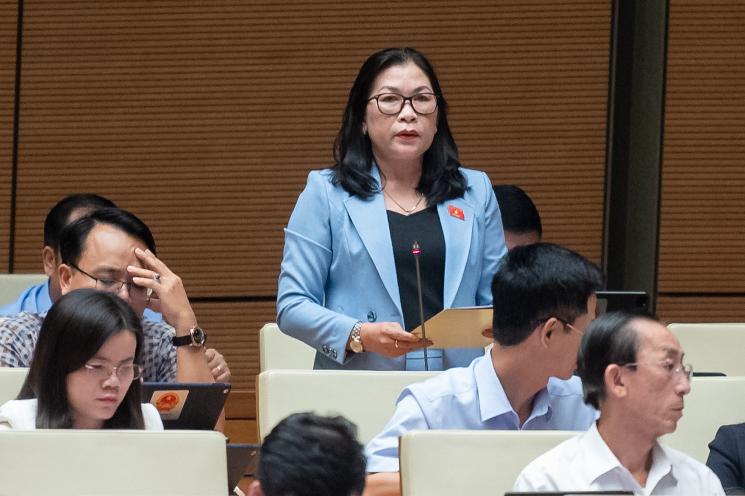 Đại biểu Bố Thị Xuân Linh, Đoàn Đại biểu Quốc hội tỉnh Bình Thuận.